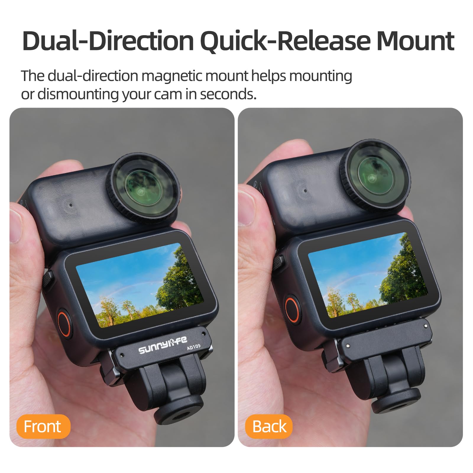 Amazon | DJI OSMO Action 6 / Nano対応 マグネットマウント クイック